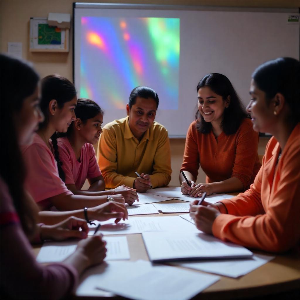 A Human Chain of Support