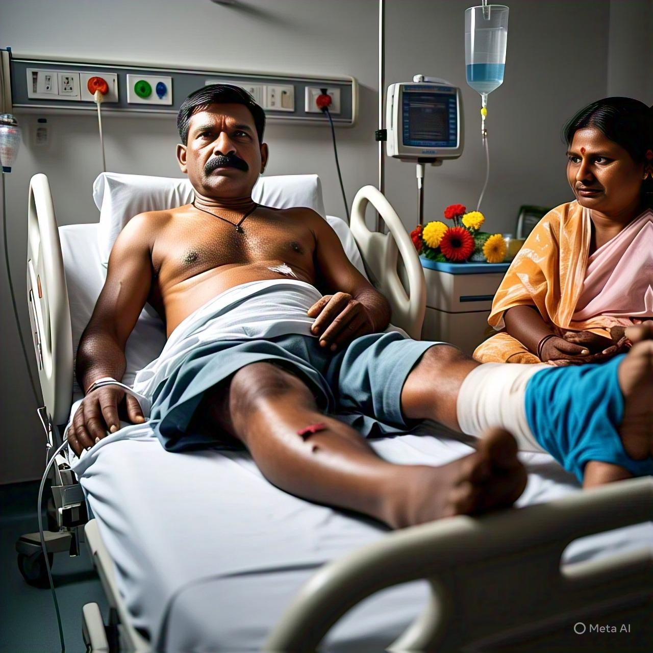 Close-up of a small, seemingly harmless wound that could lead to serious complications